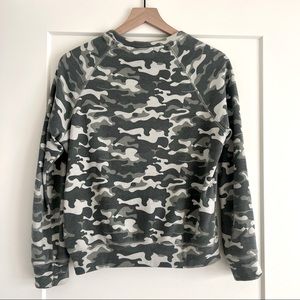 Spiritual Gangster Camo Old School Sweatshirt Size XS